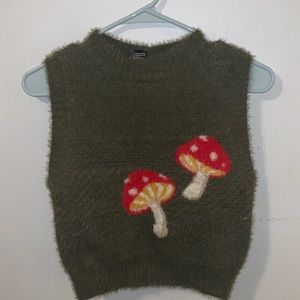 Mushroom Sweater Top